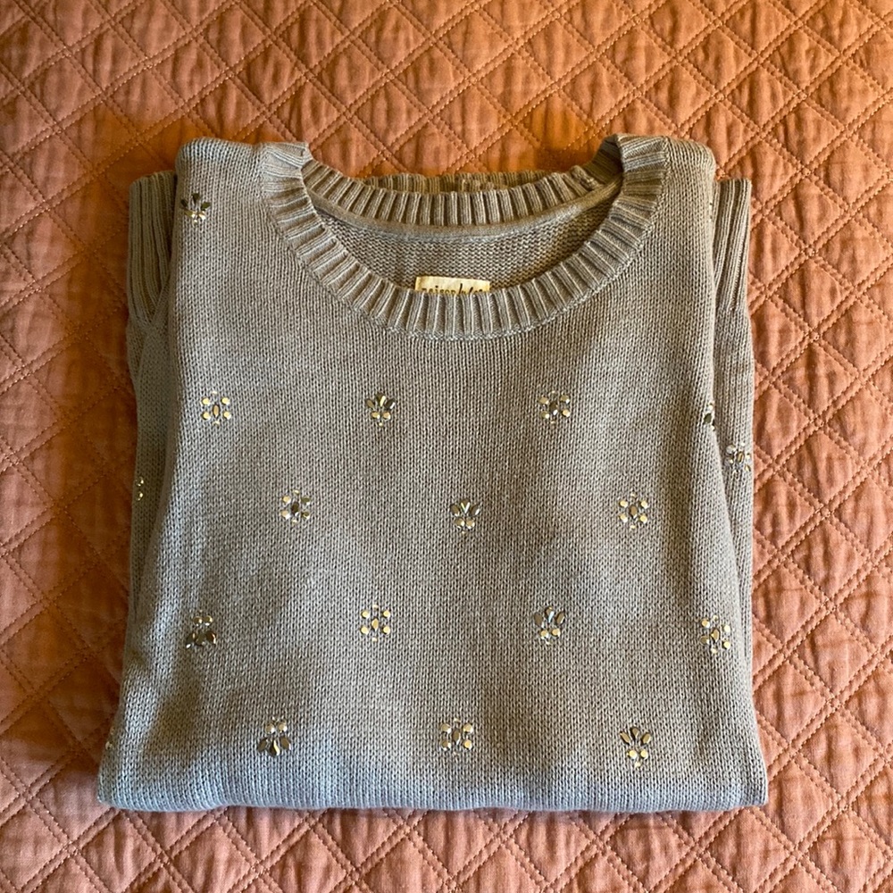 Maison Jules Grey Sweater